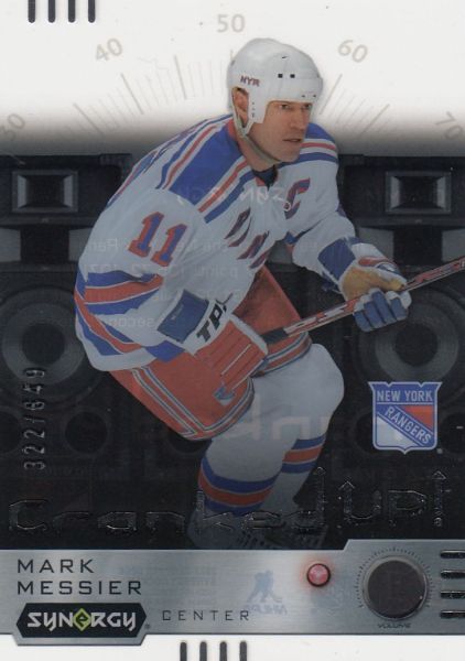 insert karta MARK MESSIER 23-24 Synergy Cranked Up /849